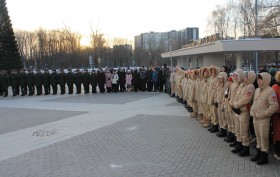 Митинг, посвященный 81-й годовщине битвы под Москвой