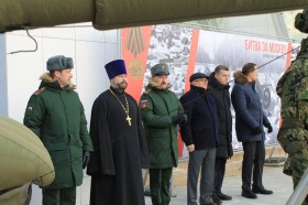 Митинг, посвященный 81-й годовщине битвы под Москвой