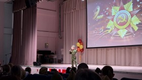 Школьный праздник ко Дню Победы