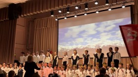 Школьный праздник ко Дню Победы